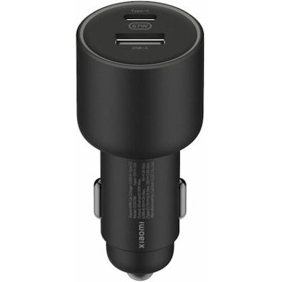 Xiaomi 67W Car Charger Duo 2A Black	